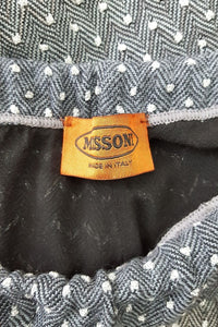 MISSONI Orange Label Grey Polka Dot Lounge Trousers (42)-Missoni-The Freperie