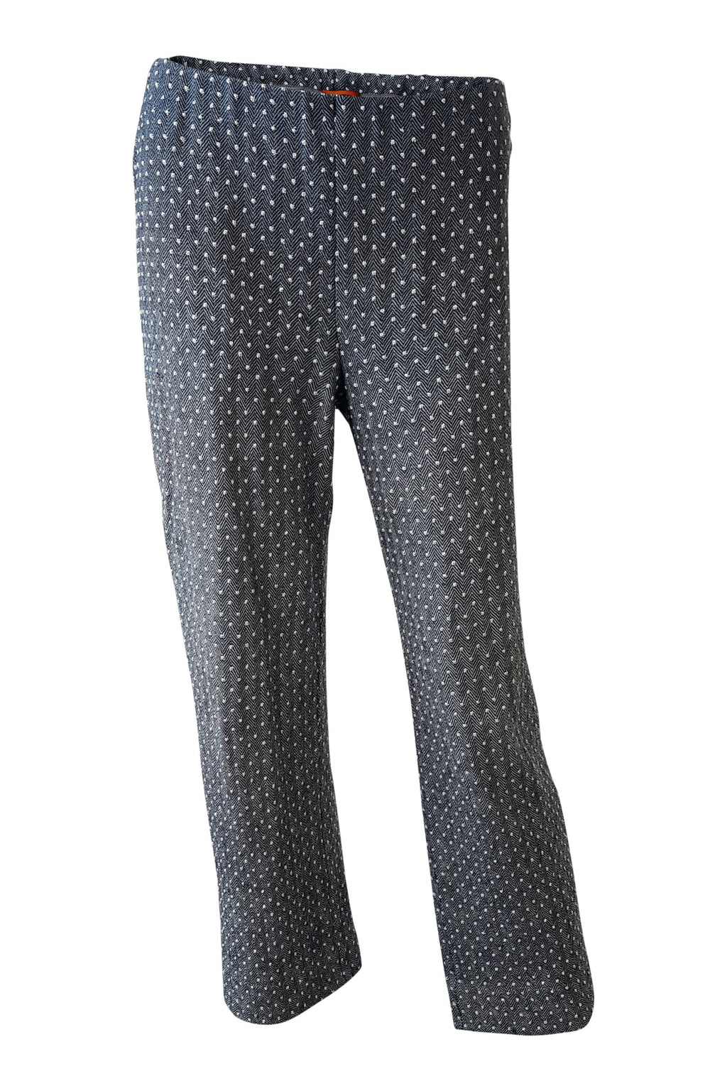 MISSONI Orange Label Grey Polka Dot Lounge Trousers (42)-Missoni-The Freperie