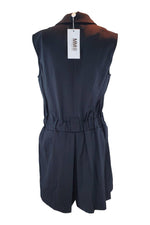 Load image into Gallery viewer, MM6 Maison Margiela Black Wool Blend Play Suit (42)-Maison Martin Margiela-The Freperie
