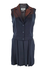 Load image into Gallery viewer, MM6 Maison Margiela Black Wool Blend Play Suit (42)-Maison Martin Margiela-The Freperie
