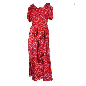 Marc Jacobs The Love Red Heart Print Dress US6 - UK10-The Freperie