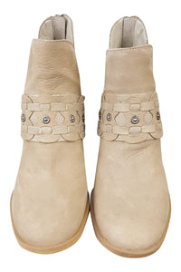 NINE WEST Danbia Tan Brown Ankle Boots (6 M)-Nine West-The Freperie