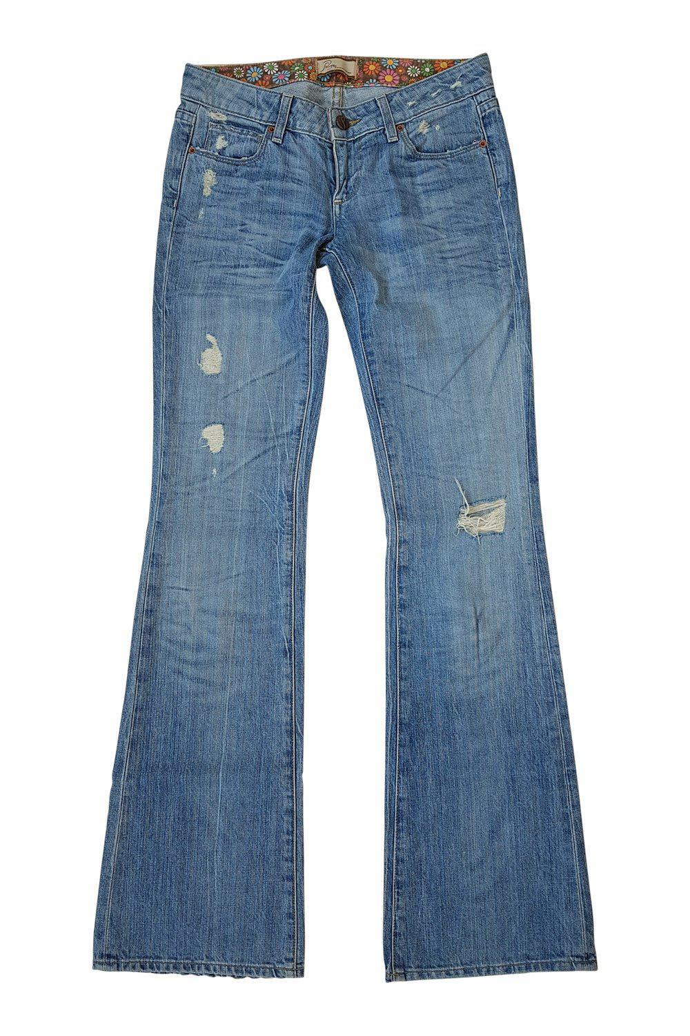 PAIGE Laurel Canyon Low Rise Bootcut Jeans (W25 L33)-Paige Denim-The Freperie