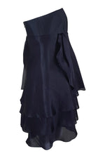 Load image into Gallery viewer, PAUL &amp; JOE Silk Bustier Ruffle Dress (IT 42)-Paul &amp; Joe Paris-The Freperie
