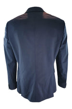 Load image into Gallery viewer, PAUL SMITH Blue Black Wool Blend Single Breasted Blazer Jacket (36:46)-Paul Smith-The Freperie
