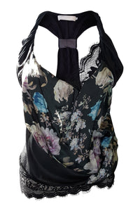 PREEN Thornton Bregazzi Silk and Lace Camisole (M)-Preen by Thornton Bregazzi-The Freperie