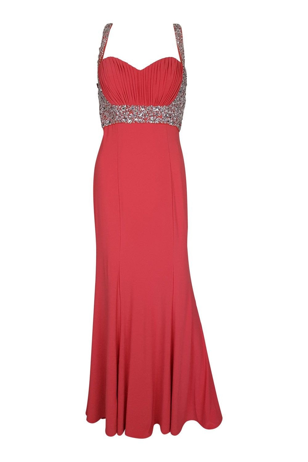 PROM FROCKS Pink Backless Prom Gown (10)-Prom Frocks-The Freperie