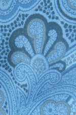 Load image into Gallery viewer, RAKE Square Bottom Paisley Print Silk Tie-RAKE-The Freperie
