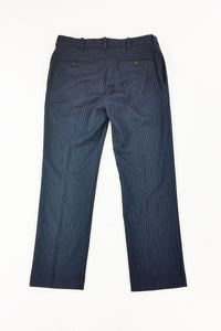 RALPH LAUREN Polo Blue Pinstripe Formal Trousers W34 L30-Ralph Lauren-The Freperie