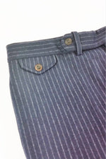 Load image into Gallery viewer, RALPH LAUREN Polo Blue Pinstripe Formal Trousers W34 L30-Ralph Lauren-The Freperie
