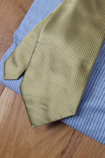 Load image into Gallery viewer, RENATO BALESTRA Gold Silk Tie-Renato Balestra-The Freperie
