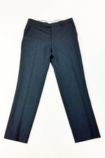 Load image into Gallery viewer, RICHARD JAMES Mayfair Tone Check Suit Trousers Navy-Richard James-The Freperie
