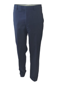 RICHARD JAMES Mayfair Tone Check Suit Trousers Navy-Richard James-The Freperie