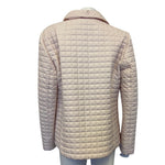 Load image into Gallery viewer, SALVATORE FERRAGAMO Pastel Pink Quilted Jacket (43 - UK 10-12)-The Freperie
