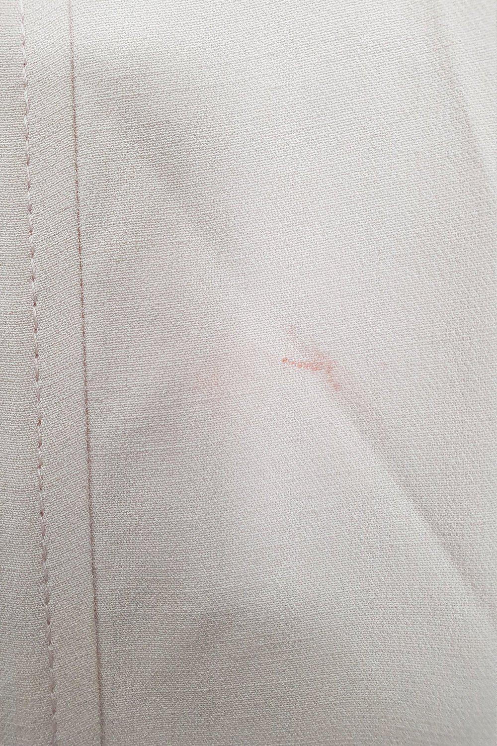SANDRO Ballet Pink 3/4 Sleeve Tie Back Shirt Dress (3 | UK 12 | EU 40)-The Freperie