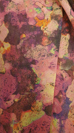 Load image into Gallery viewer, SEE BY CHLOÉ Pink Chiffon Floral Print Kaftan Midi Dress (UK 12)-The Freperie
