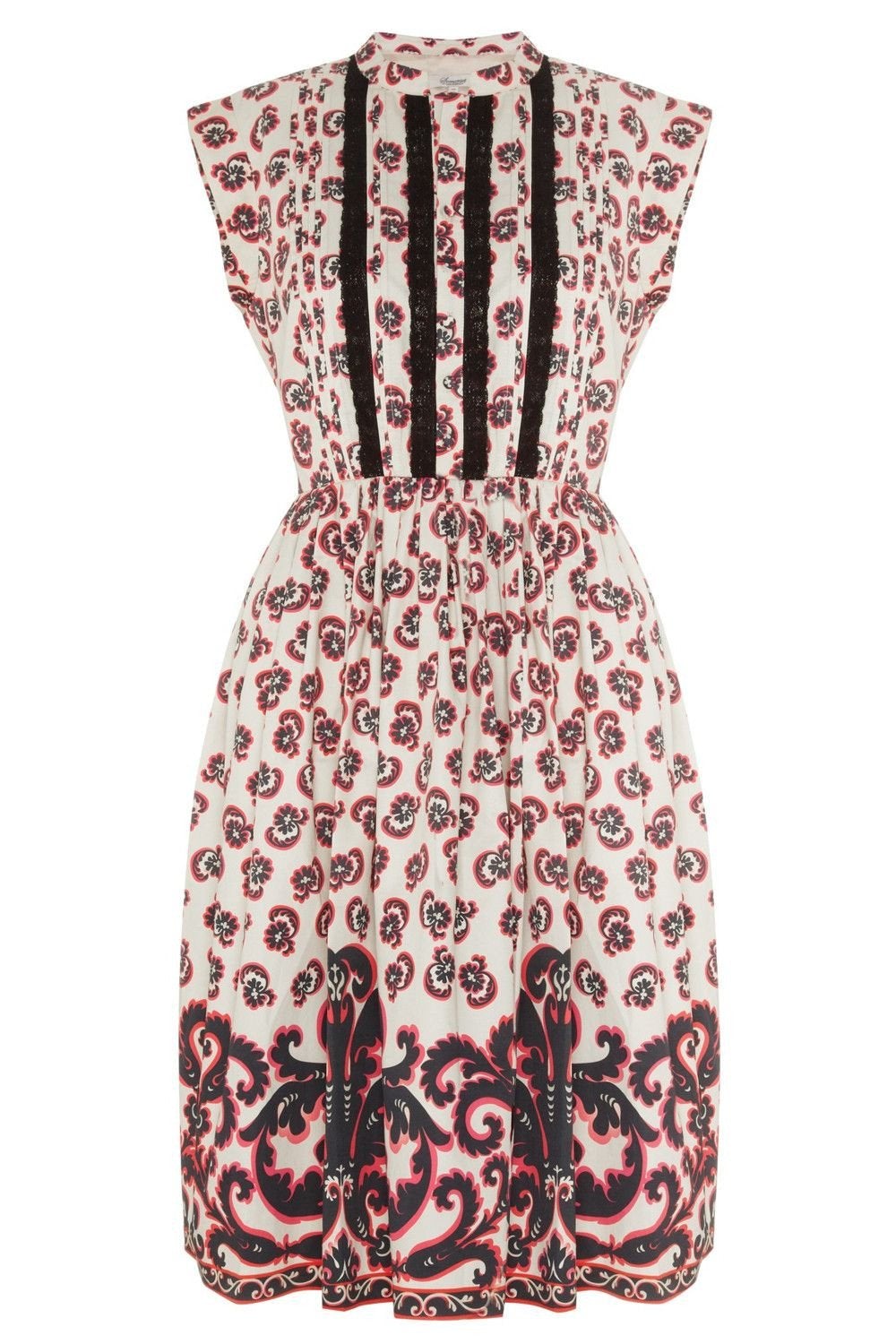 SOMERSET BY ALICE TEMPERLEY Cavendish Printed 150 yr Anniversary Dress-Somerset by Alice Temperley-The Freperie