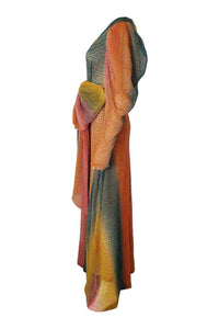 STILL STILL STUDIO London Wonderwall Mutton Sleeve Maxi Dress (36)-Still Still Studio-The Freperie