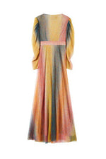Load image into Gallery viewer, STILL STILL STUDIO London Wonderwall Mutton Sleeve Maxi Dress (36)-Still Still Studio-The Freperie
