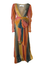Load image into Gallery viewer, STILL STILL STUDIO London Wonderwall Mutton Sleeve Maxi Dress (36)-Still Still Studio-The Freperie
