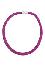 Load image into Gallery viewer, SWAROVSKI Stardust Choker or Wrap Around Bracelet Cerise Pink (M)-The Freperie
