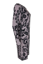 Load image into Gallery viewer, TEMPERLEY London Lace Print Shift Dress (8)-Temperley-The Freperie
