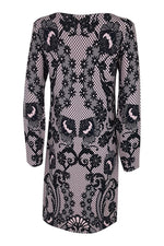 Load image into Gallery viewer, TEMPERLEY London Lace Print Shift Dress (8)-Temperley-The Freperie

