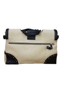 TEMPERLEY London Large Canvas Laptop Bag-Temperley-The Freperie