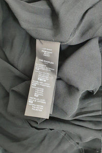 THE KOOPLES Black Paisley Print Long Sleeved Midi Dress (1 | EU 36 | UK 10 | IT 42)-The Freperie