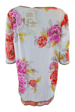 Load image into Gallery viewer, THE WHITE HOUSE Vintage Hand Painted Floral Tunic (US 18)-The White House-The Freperie
