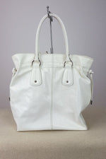 Load image into Gallery viewer, TOD&#39;S White Patent Leather Shopper Bag-Tods-The Freperie
