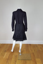 Load image into Gallery viewer, TOMASZ STARZEWSKI Silk Netted Skirt (10)-Tomasz Starzewski-The Freperie

