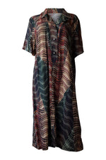 Load image into Gallery viewer, UNBRANDED Unique Reptile Print Tunic Dress-Unbranded-The Freperie

