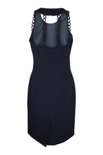 Load image into Gallery viewer, UNLABELLED Black Dress with Exposed Back (S)-Unlabelled-The Freperie
