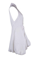 Load image into Gallery viewer, UNLABELLED Cream Cotton Silk Lined Shirt Dress (S)-Unlabelled-The Freperie
