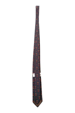 Load image into Gallery viewer, VALENTINO Vintage 100% Silk Black Berry Print Tie (55&quot;)-The Freperie
