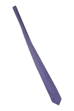 Load image into Gallery viewer, VALENTINO Vintage Silk Purple Geometric Print Tie-Valentino-The Freperie
