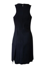 Load image into Gallery viewer, VERSACE Versus Black Racer Back Shift Dress (IT 40)-Versace-The Freperie
