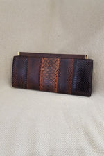 Load image into Gallery viewer, VINTAGE Snakeskin Clutch Bag-Unbranded-The Freperie

