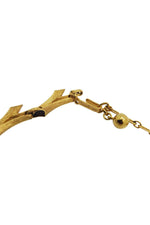 Load image into Gallery viewer, VINTAGE TRIFARI Gold Plated 1960s Flexible Collar Necklace (15&quot;)-The Freperie
