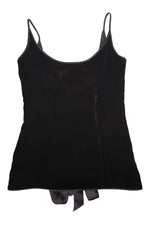 Load image into Gallery viewer, VINTAGE VALENTINO Boutique Brown Velvet Bodice (12)-Valentino-The Freperie

