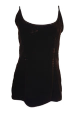 Load image into Gallery viewer, VINTAGE VALENTINO Boutique Brown Velvet Bodice (12)-Valentino-The Freperie

