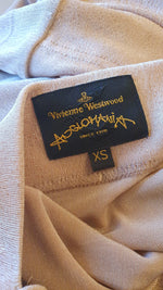 Load image into Gallery viewer, VIVIENNE WESTWOOD Anglomania Ballet Pink Glitter Draped Dress (XS)-The Freperie
